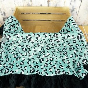 Baby fleece print blanket